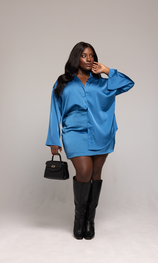 Penelope Top in Blue