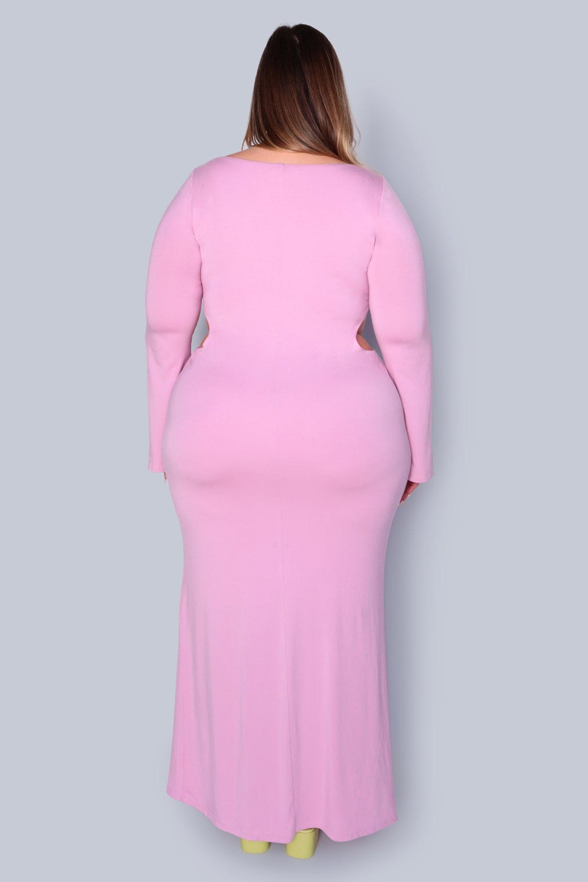 Gabrielle Maxi in Baby Pink